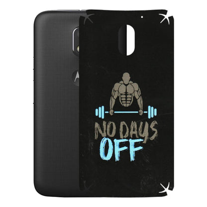 Motorola Phone Skins (All Models) - Gym Lover - 3D Embossed Finish (L-127) Motorola Moto E3 Power