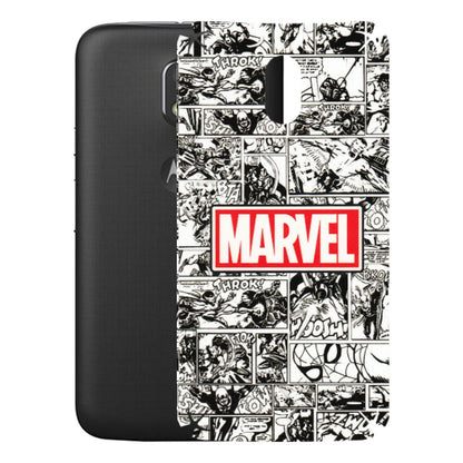 Motorola Phone Skins (All Models) - Marvel Comic - 3D Embossed Finish (L-171) Motorola Moto E3 Power