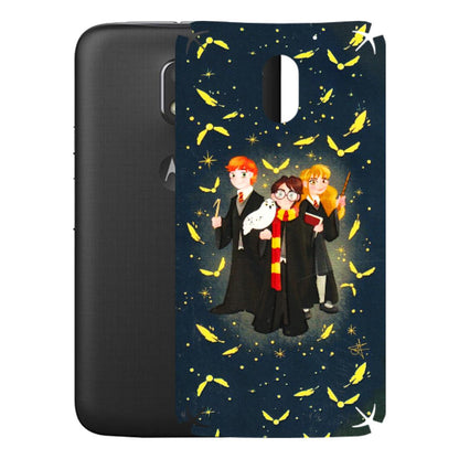 Motorola Phone Skins (All Models) - Harry Potter - 3D Embossed Finish (L-183) Motorola Moto E3 Power