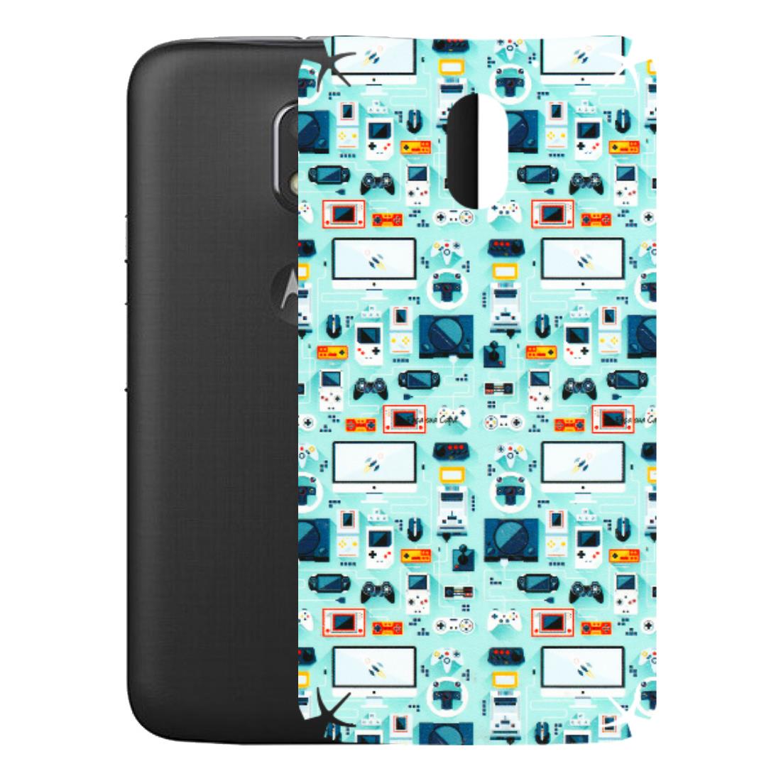 Motorola Phone Skins (All Models) - Gadgets Doodle - 3D Embossed Finish (L-184) Motorola Moto E3 Power