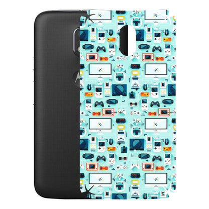Motorola Phone Skins (All Models) - Gadgets Doodle - 3D Embossed Finish (L-184) Motorola Moto E3 Power