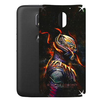 Motorola Phone Skins (All Models) - Black Panther - 3D Embossed Finish (L-190) Motorola Moto E3 Power