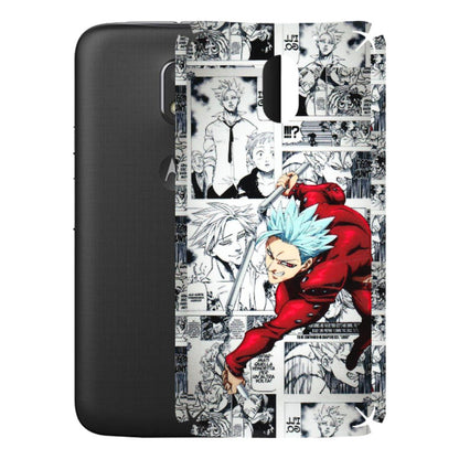 Motorola Phone Skins (All Models) - Anime Comic - 3D Embossed Finish (L-192) Motorola Moto E3 Power
