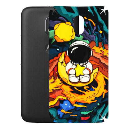 Motorola Phone Skins (All Models) - Baby Astronaut - 3D Embossed Finish (L-197) Motorola Moto E3 Power