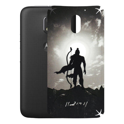 Motorola Phone Skins (All Models) - Jai Siya Ram - 3D Embossed Finish (L-200) Motorola Moto E3 Power