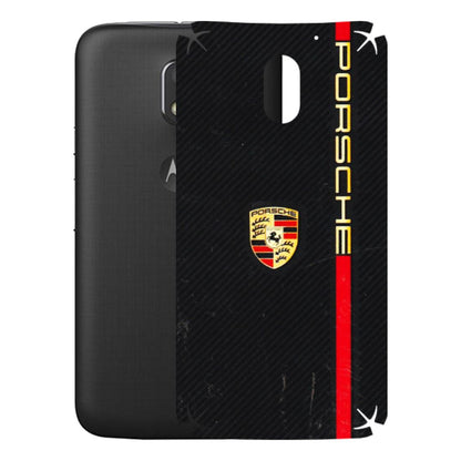 Motorola Phone Skins (All Models) - Premium Porsche - 3D Embossed Finish (L-225) Motorola Moto E3 Power