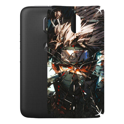 Motorola Phone Skins (All Models) - Kakashi Shattered Glass Effect - 3D Embossed Finish (L-237) Motorola Moto E3 Power