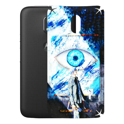 Motorola Phone Skins (All Models) - Gojo Satoru evil eye - 3D Embossed Finish (L-239) Motorola Moto E3 Power