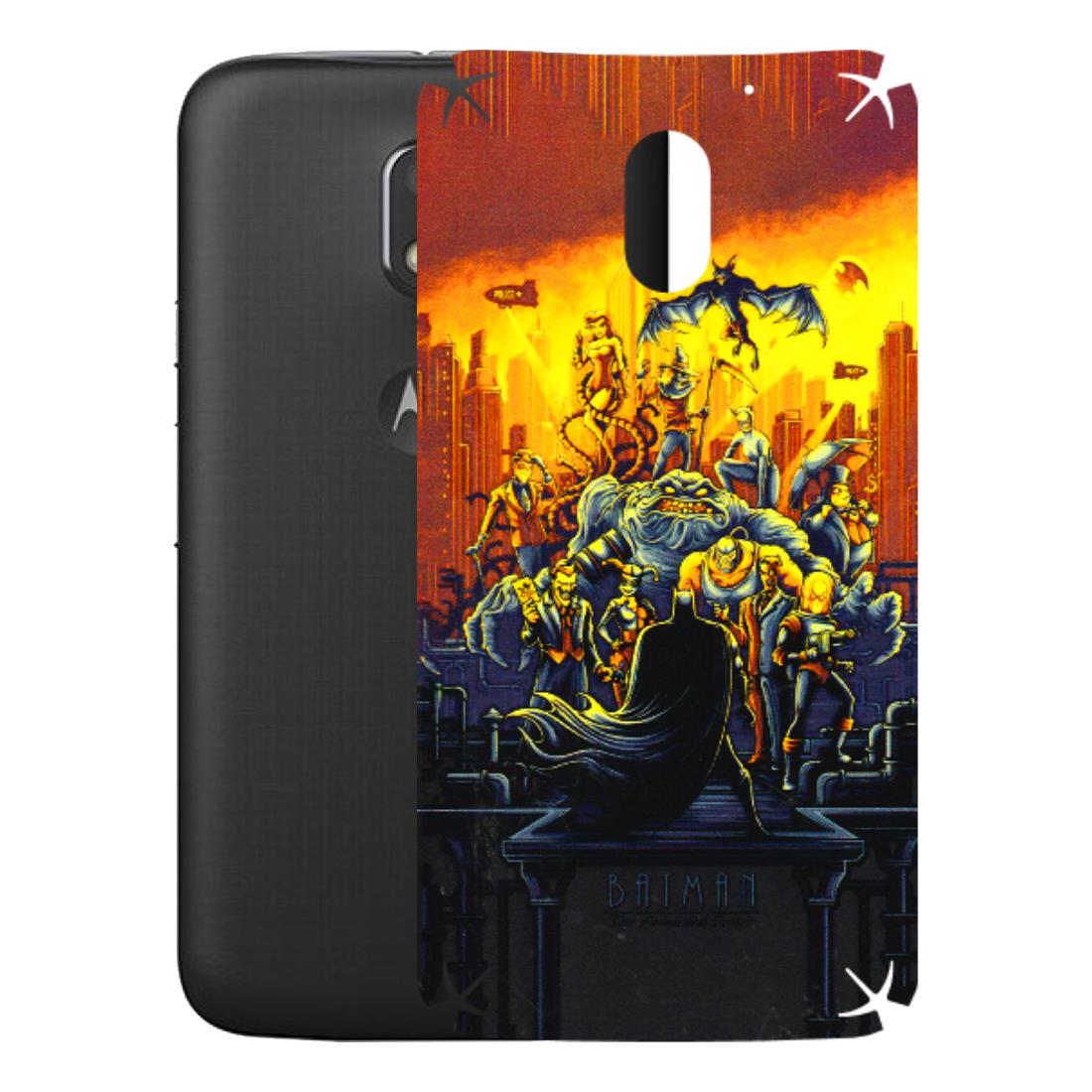 Motorola Phone Skins (All Models) - Games Doodles - 3D Embossed Finish (L-24) Motorola Moto E3 Power
