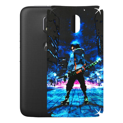 Motorola Phone Skins (All Models) - Demon Slayer Sword - 3D Embossed Finish (L-247) Motorola Moto E3 Power