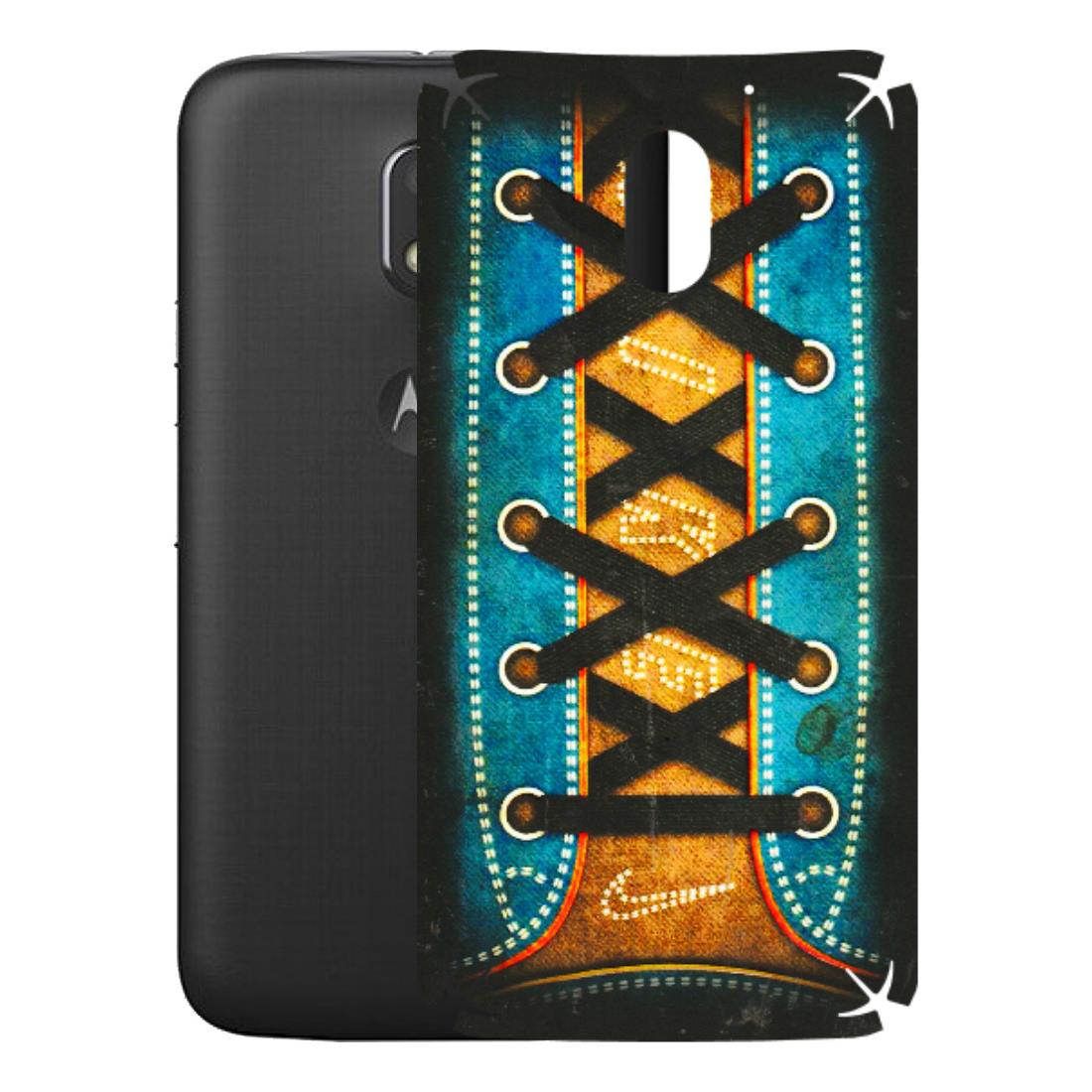 Motorola Phone Skins (All Models) - Sneakers Lover Nike - 3D Embossed Finish (L-262) Motorola Moto E3 Power