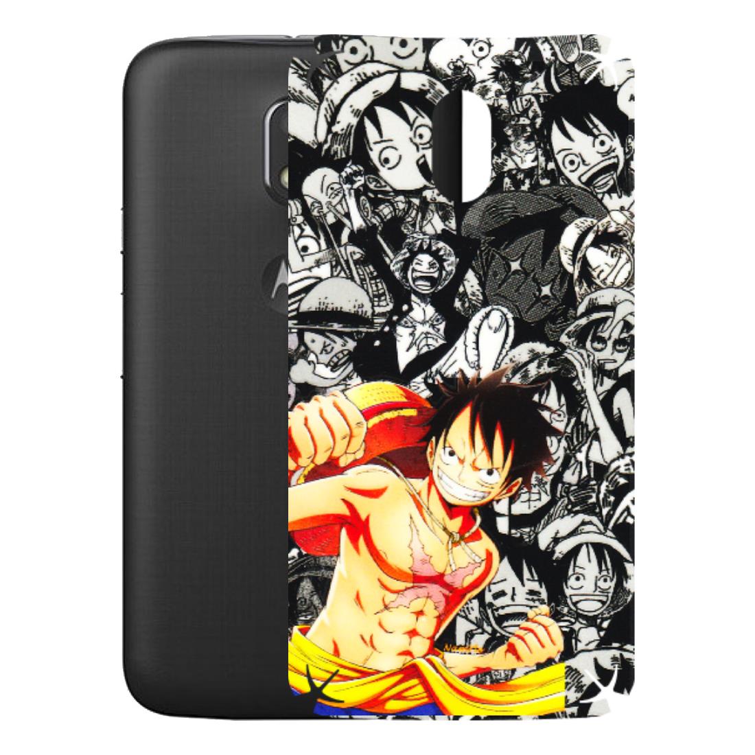 Motorola Phone Skins (All Models) - Anime Comics Games Doodles - 3D Embossed Finish (L-27) Motorola Moto E3 Power