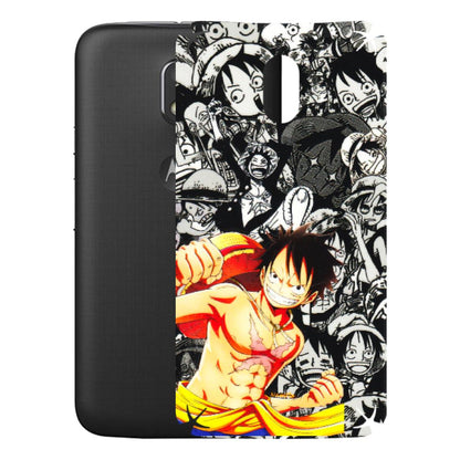 Motorola Phone Skins (All Models) - Anime Comics Games Doodles - 3D Embossed Finish (L-27) Motorola Moto E3 Power