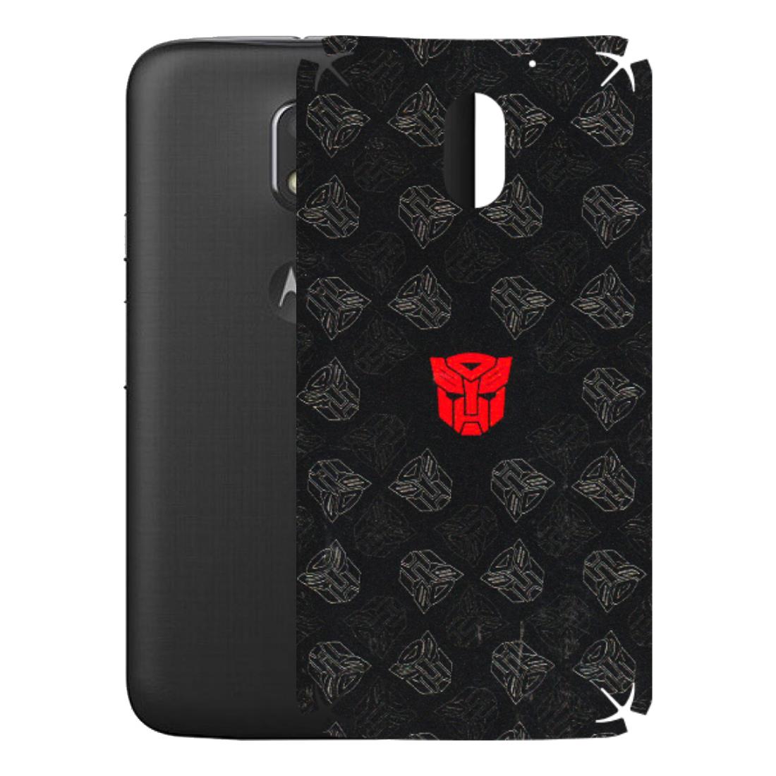 Motorola Phone Skins (All Models) - Transformers Devastation - 3D Embossed Finish (L-301) Motorola Moto E3 Power