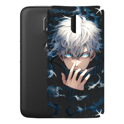 Motorola Phone Skins (All Models) - New Jujutsu Kaisen Anime - 3D Embossed Finish (L-313) Motorola Moto E3 Power
