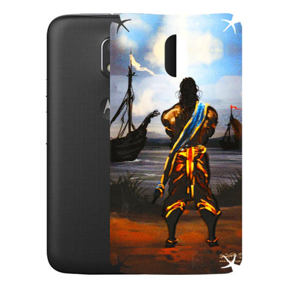 Motorola Phone Skins (All Models) - Heavenly God Figure - 3D Embossed Finish (L-34) Motorola Moto E3 Power
