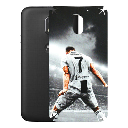 Motorola Phone Skins (All Models) - Ronaldo CR7 Crazy - 3D Embossed Finish (L-44) Motorola Moto E3 Power