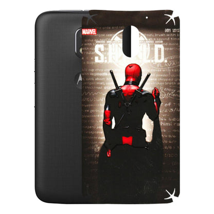 Motorola Phone Skins (All Models) - Deadpool - 3D Embossed Finish (L-56) Motorola Moto E3 Power