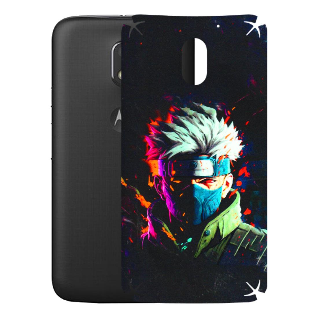Motorola Phone Skins (All Models) - Anime Cool Character - 3D Embossed Finish (L-59) Motorola Moto E3 Power