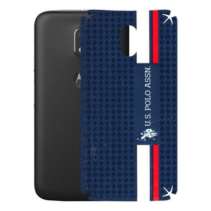 Motorola Phone Skins (All Models) - US POLO Designer Brand - 3D Embossed Finish (L-65) Motorola Moto E3 Power