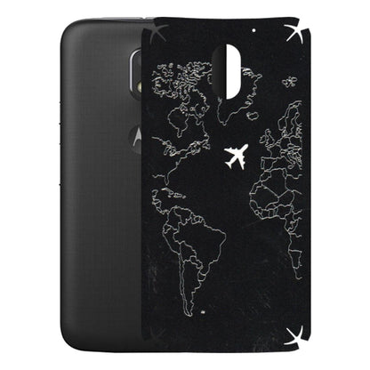 Motorola Phone Skins (All Models) - Never Ending Travel - 3D Embossed Finish (L-79) Motorola Moto E3 Power