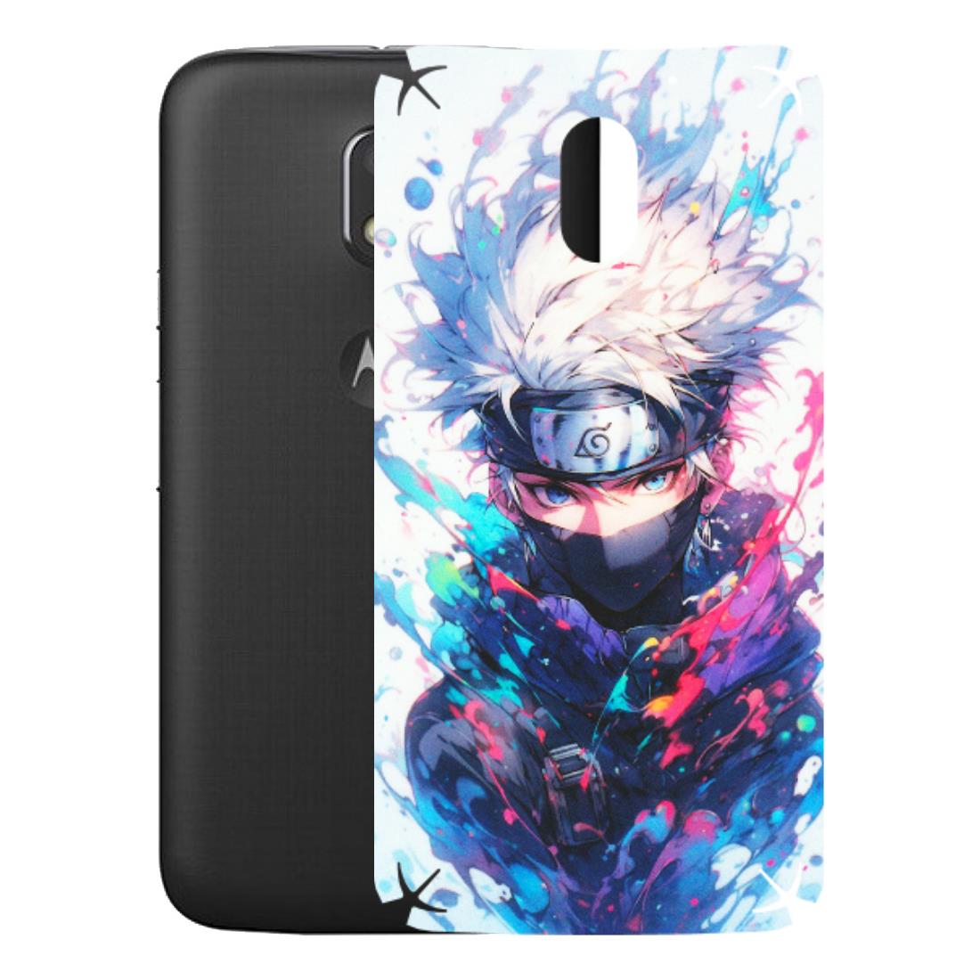 Motorola Phone Skins (All Models) - Naruto Face Mask - Matte Finish (M-03) Motorola Moto E3 Power