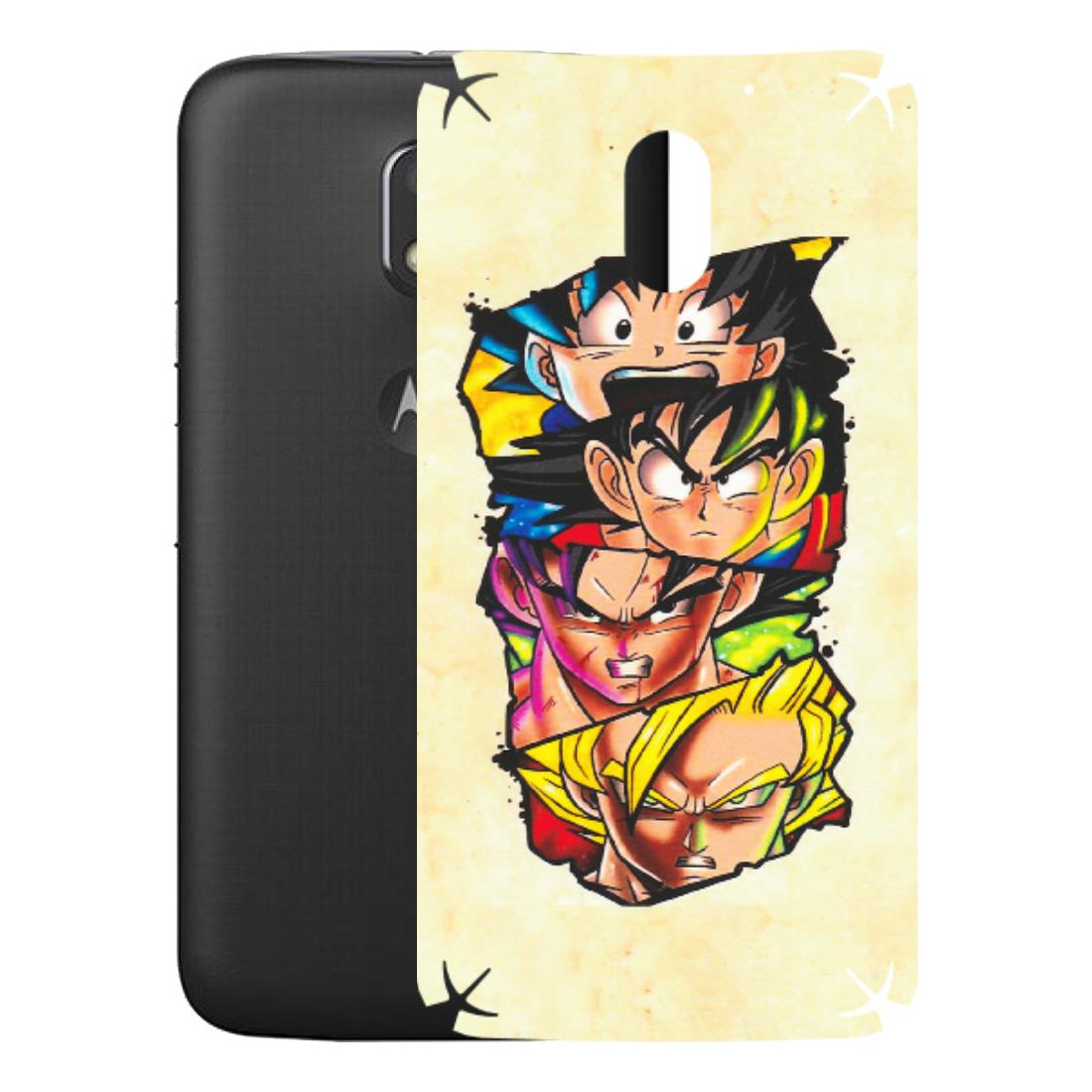 Motorola Phone Skins (All Models) - Angry Multi Anime - Matte Finish (M-113) Motorola Moto E3 Power