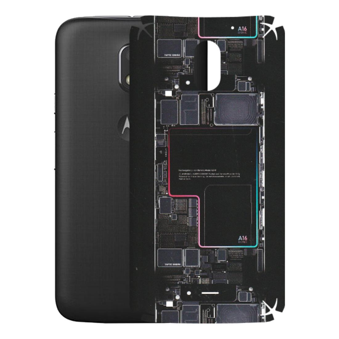 Motorola Phone Skins (All Models) - Motherboard Circuit Layout - Matte Finish (M-117) Motorola Moto E3 Power