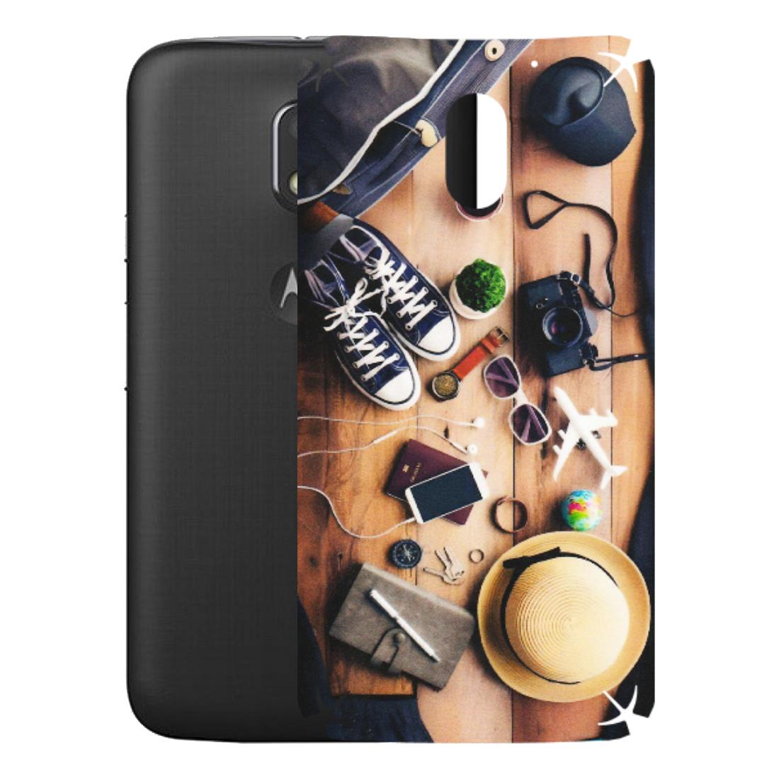 Motorola Phone Skins (All Models) - Travel Wanderlust - Matte Finish (M-133) Motorola Moto E3 Power