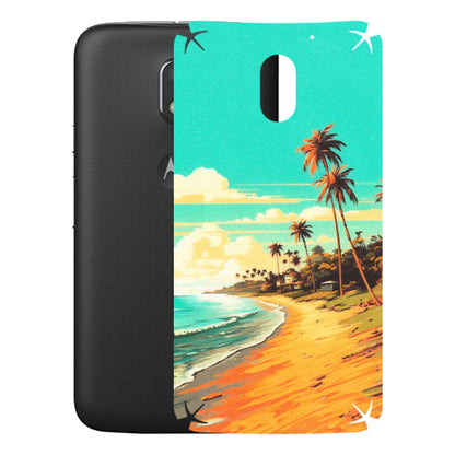 Motorola Phone Skins (All Models) - Miami Beach - Matte Finish (M-136) Motorola Moto E3 Power