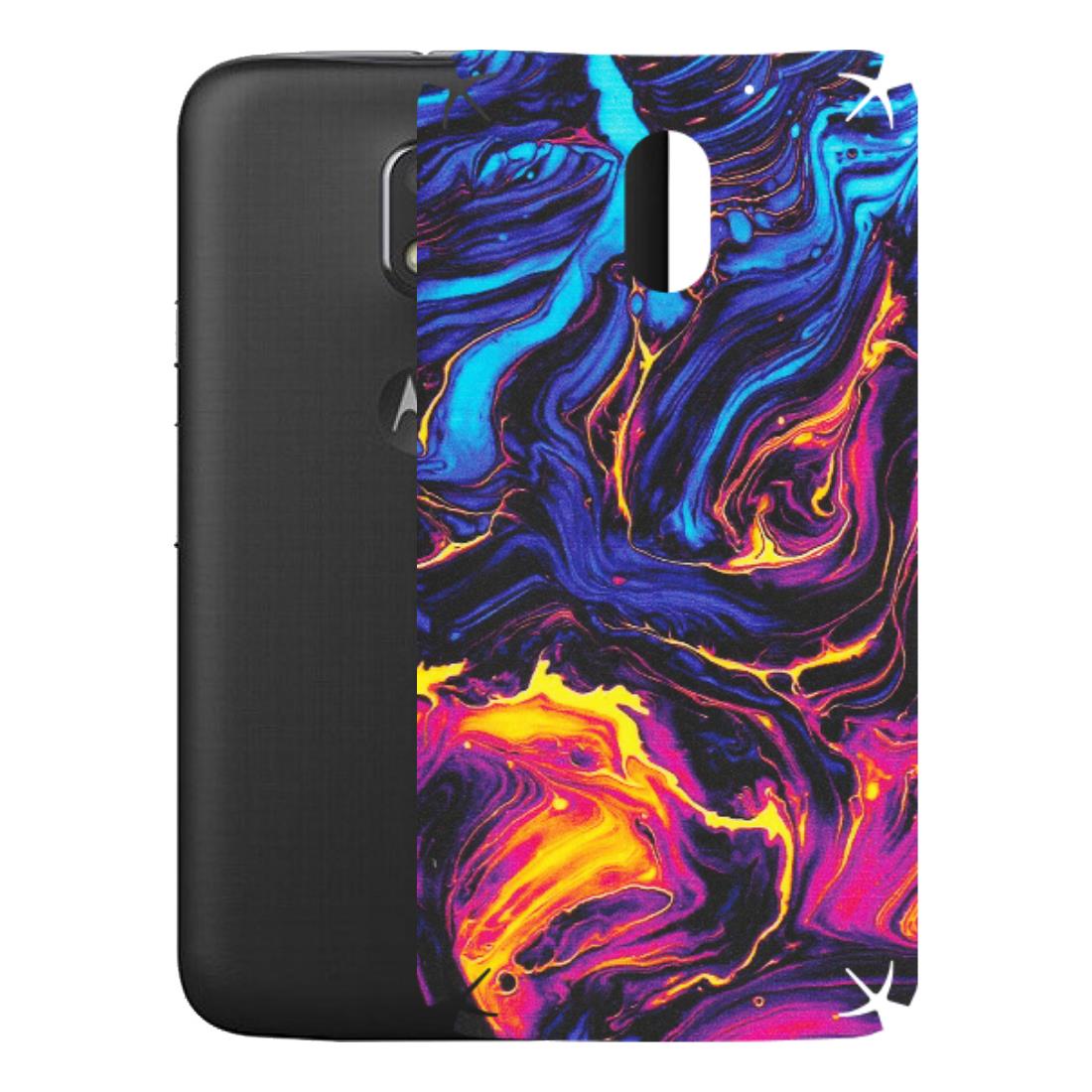 Motorola Phone Skins (All Models) - Abstract Paint Classy - Matte Finish (M-15) Motorola Moto E3 Power