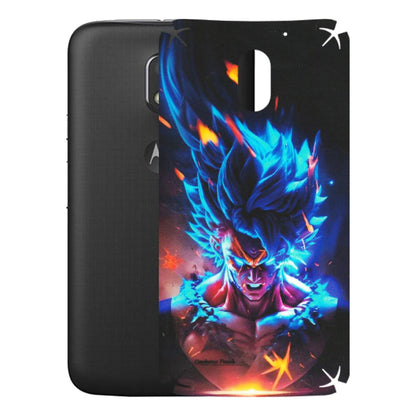 Motorola Phone Skins (All Models) - Angry Goku Dragon Ball Anime - Matte Finish (M-150) Motorola Moto E3 Power