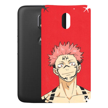 Motorola Phone Skins (All Models) - Ryomen Sukuna Fun Anime - Matte Finish (M-153) Motorola Moto E3 Power