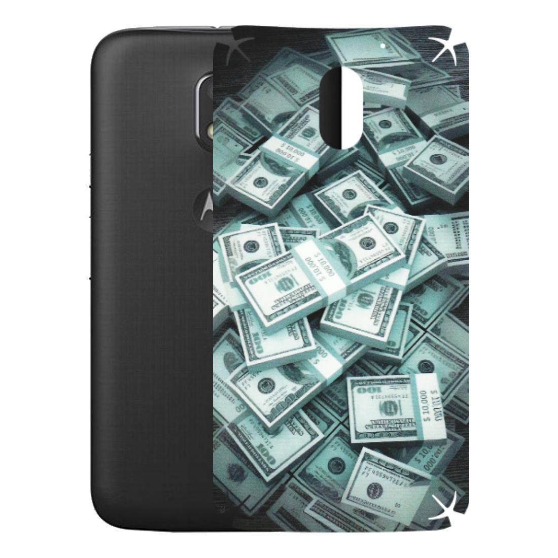 Motorola Phone Skins (All Models) - Hundred Dollar Bill - Matte Finish (M-162) Motorola Moto E3 Power