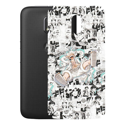 Motorola Phone Skins (All Models) - Hi Hello Doodles - Matte Finish (M-25) Motorola Moto E3 Power