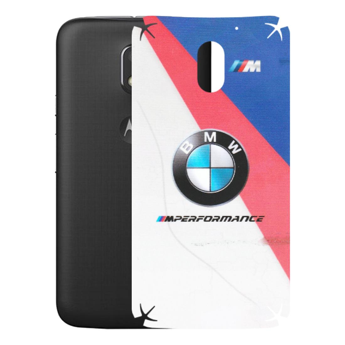 Motorola Phone Skins (All Models) - BMW Logo Performance - Matte Finish (M-27) Motorola Moto E3 Power