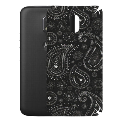 Motorola Phone Skins (All Models) - Black Sober Kerry - Matte Finish (M-37) Motorola Moto E3 Power