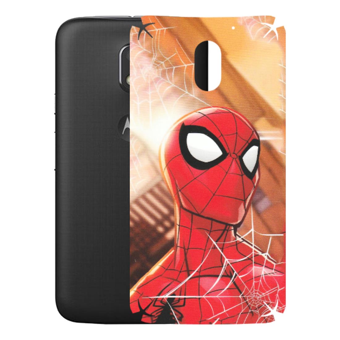 Motorola Phone Skins (All Models) - Spiderman Face New - Matte Finish (M-41) Motorola Moto E3 Power