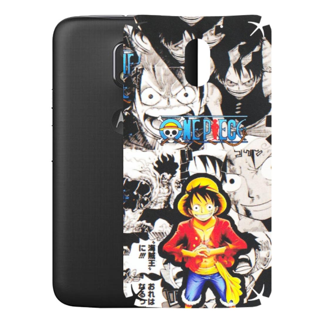 Motorola Phone Skins (All Models) - One Piece B&W - Matte Finish (M-63) Motorola Moto E3 Power