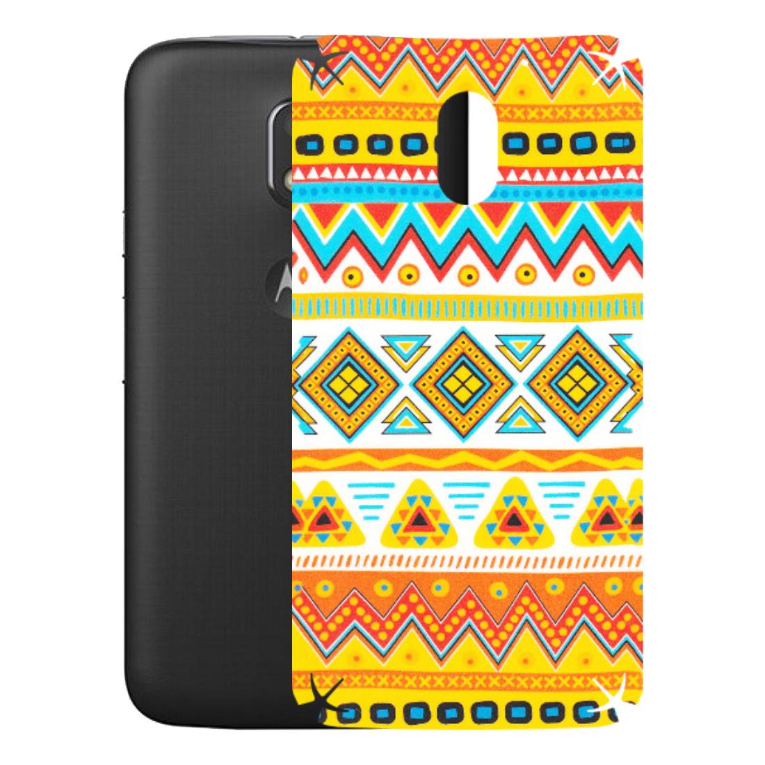 Motorola Phone Skins (All Models) - Mexican Abstract - Matte Finish (M-71) Motorola Moto E3 Power