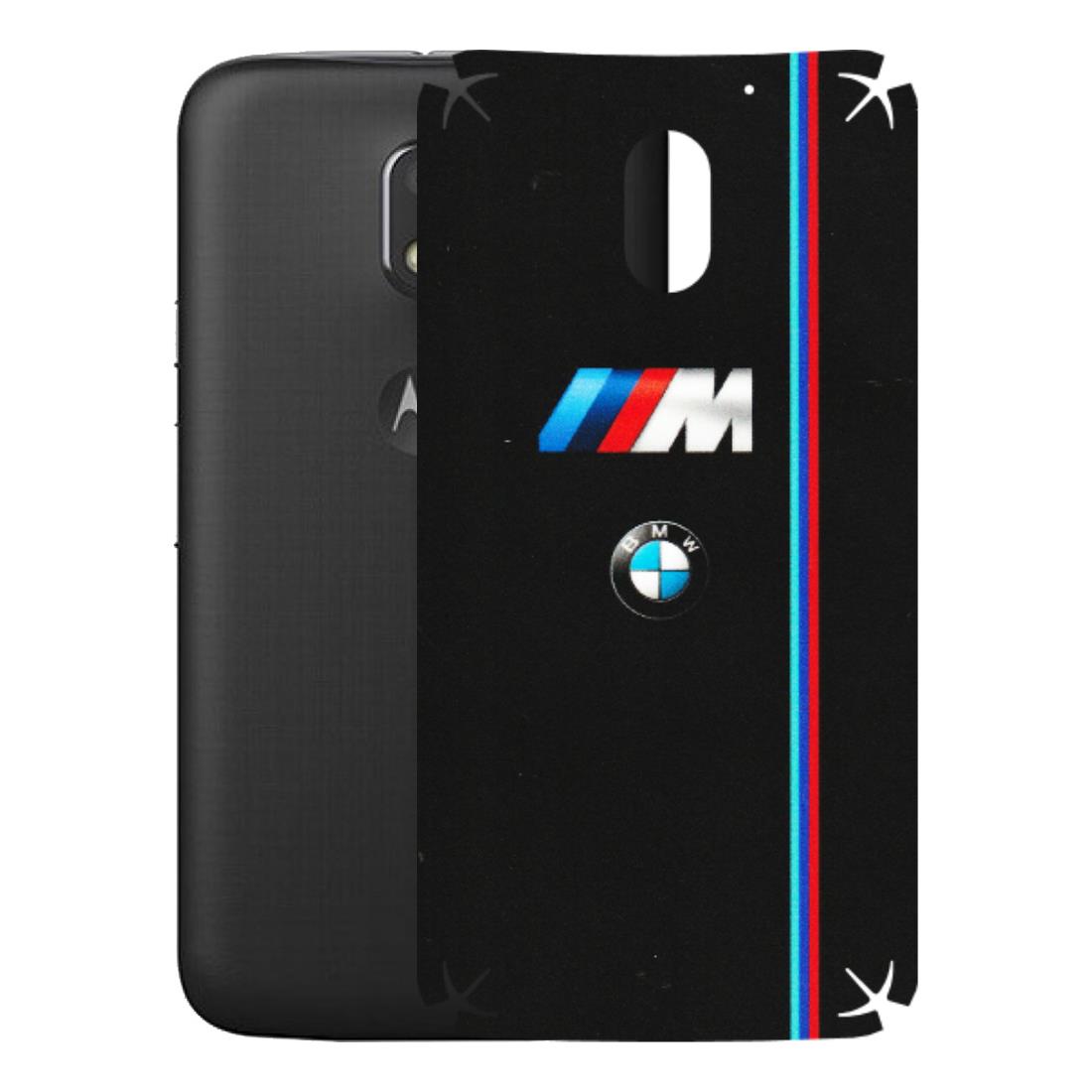 Motorola Phone Skins (All Models) - Styling With Black BMW - Matte Finish (M-74) Motorola Moto E3 Power