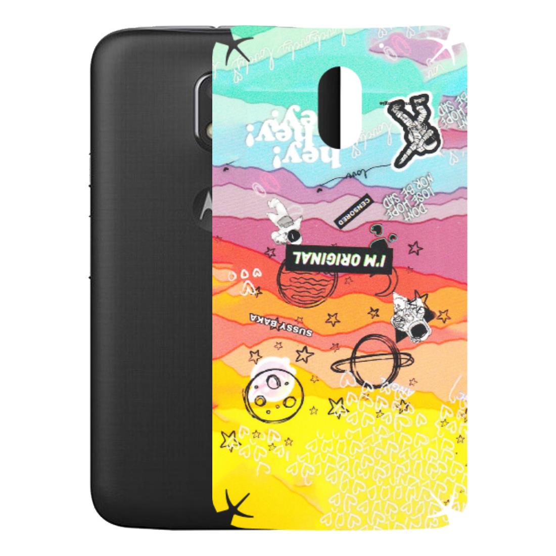 Motorola Phone Skins (All Models) - The Original Astronaut - Matte Finish (M-79) Motorola Moto E3 Power