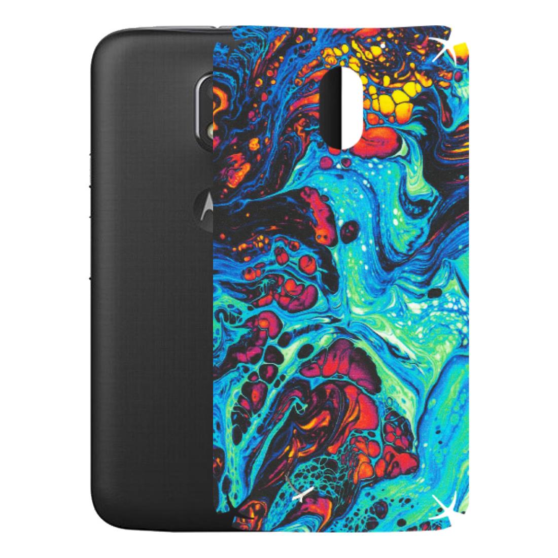 Motorola Phone Skins (All Models) - Majestic Galactic Marbel - Matte Finish (M-85) Motorola Moto E3 Power
