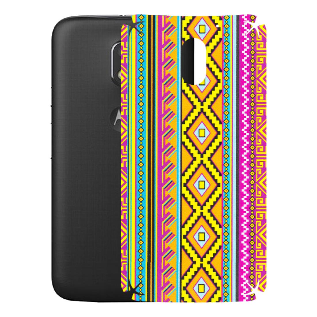 Motorola Phone Skins (All Models) - Thai illustration - Matte Finish (M-89) Motorola Moto E3 Power
