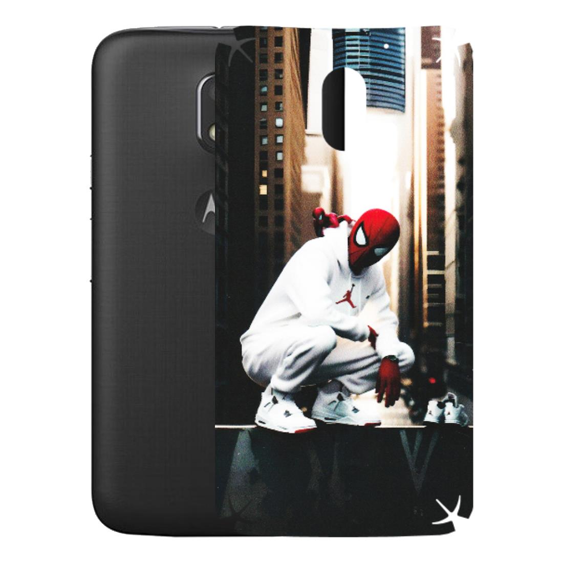 Motorola Phone Skins (All Models) - Sportsman Spider Man - Matte Finish (M-94) Motorola Moto E3 Power