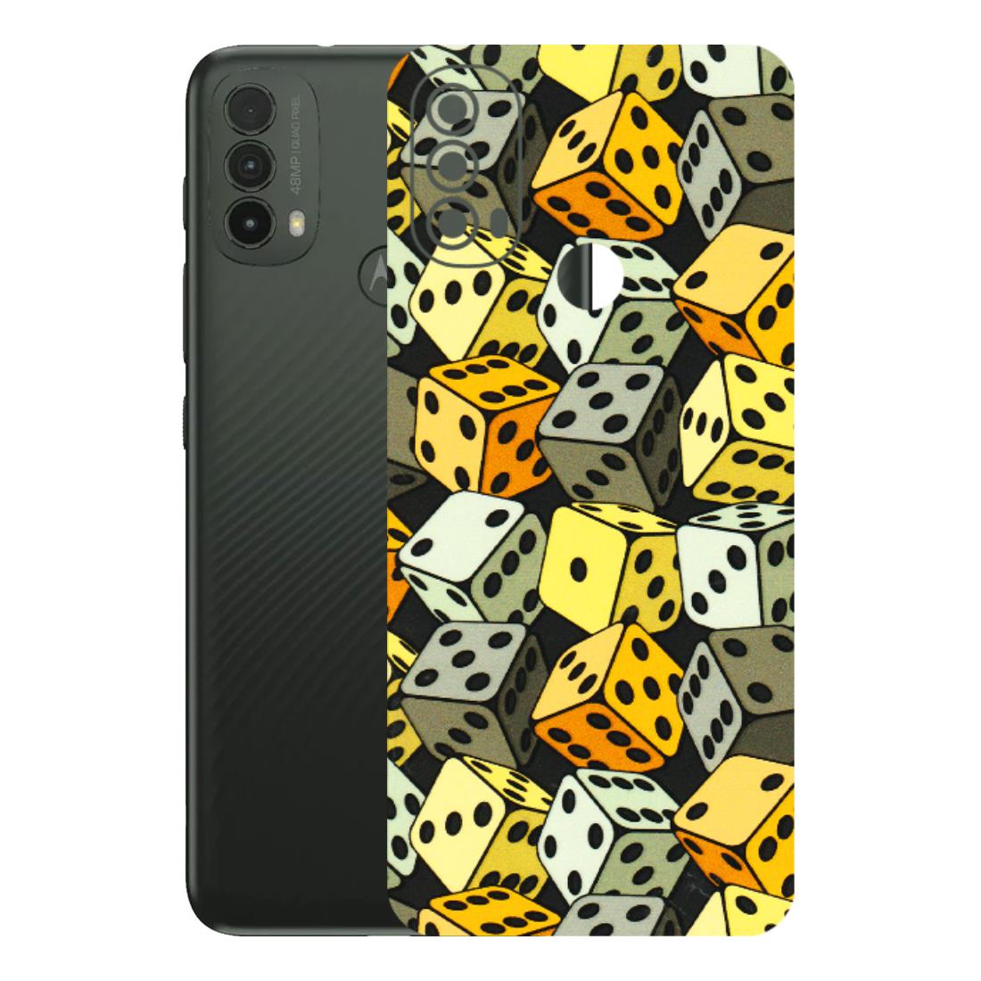 Motorola Phone Skins (All Models) - Dices Of Life - 3D Embossed Finish (L-04) Motorola Moto E40