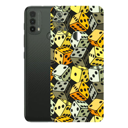 Motorola Phone Skins (All Models) - Dices Of Life - 3D Embossed Finish (L-04) Motorola Moto E40