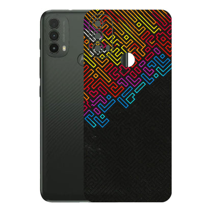 Motorola Phone Skins (All Models) - Dotme Pattern Art - 3D Embossed Finish (L-121) Motorola Moto E40