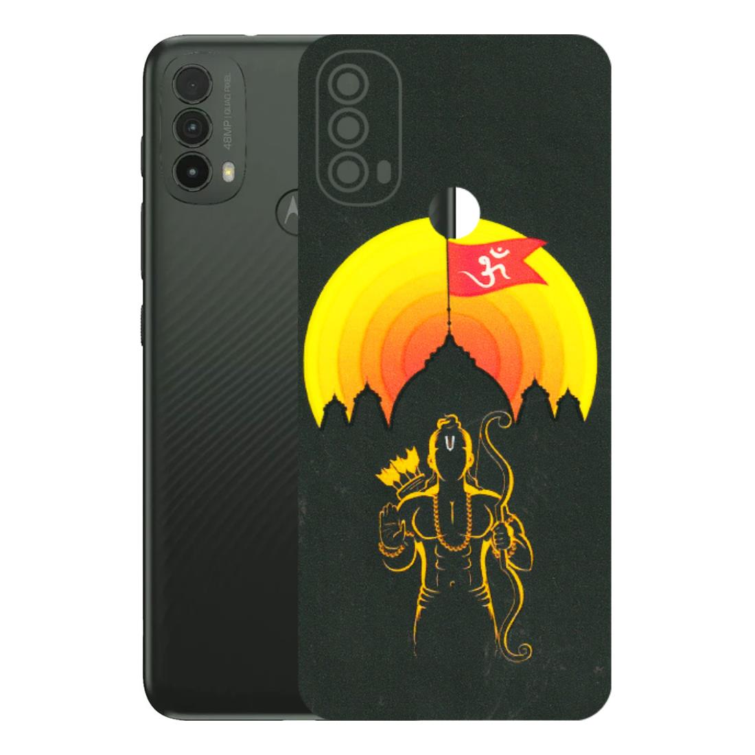 Motorola Phone Skins (All Models) - Lord Ram - 3D Embossed Finish (L-132) Motorola Moto E40