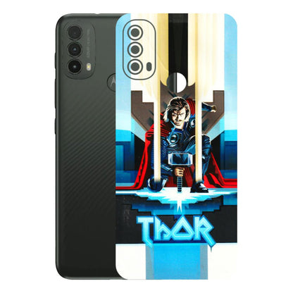 Motorola Phone Skins (All Models) - Thor - 3D Embossed Finish (L-137) Motorola Moto E40